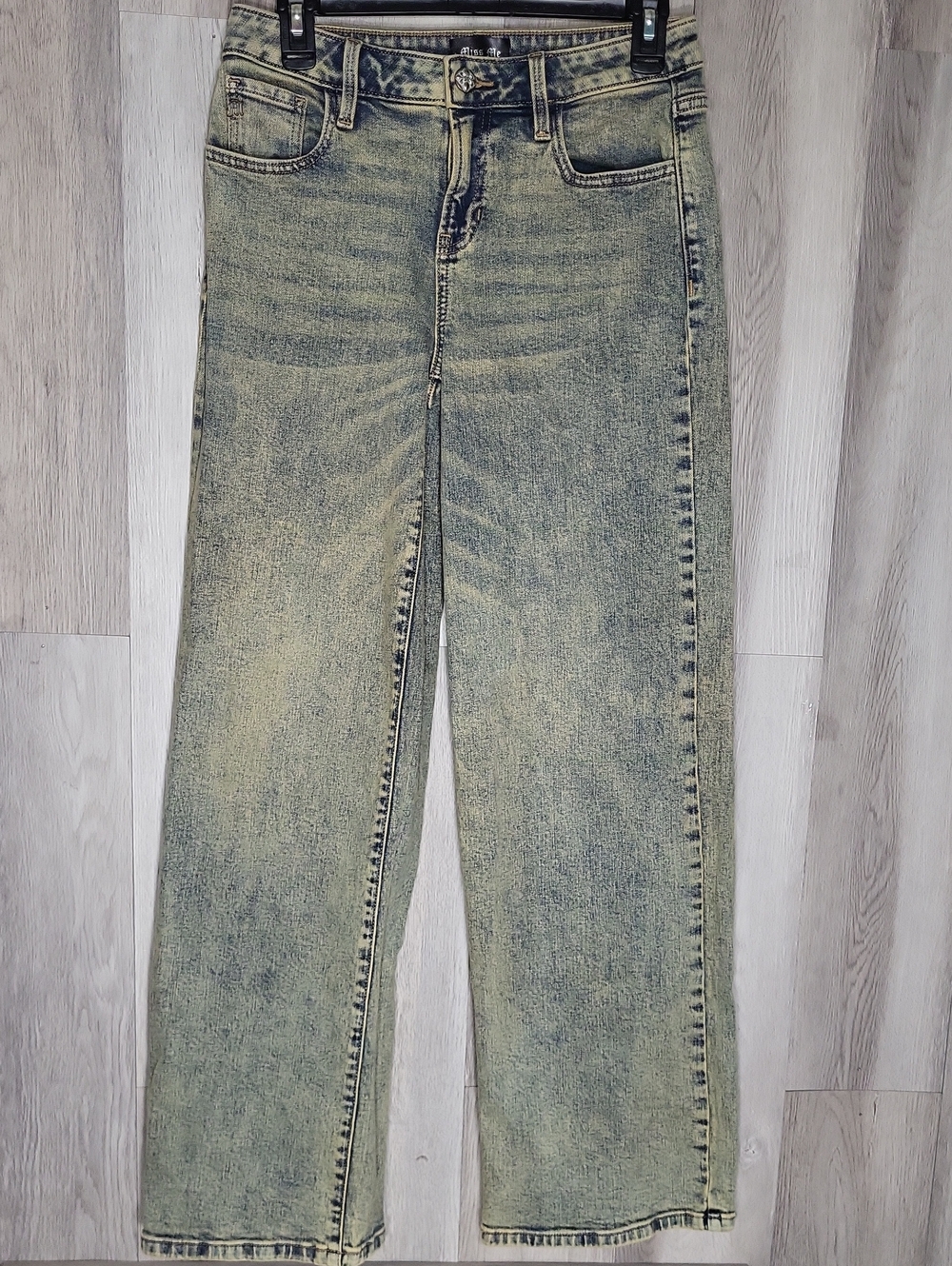 Miss Me Baggy Wide Leg Jeans 25 Mid Rise Vintage Wash New Without Tags